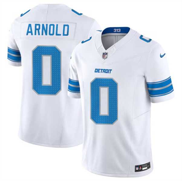 Men & Women & Youth Detroit Lions #0 Terrion Arnold White 2024 Draft F.U.S.E. Vapor Untouchable Limited Football Stitched Jersey